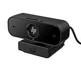 HP 430 Webcam FHD 1080p, Autofokus, 360° Rotation, Sichtfeld bis zu 85°, Doppelmikrofon mit Rauschunterdrückung,…