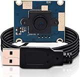 ELP Webcam 5MP 60 Grad Objektiv USB Kamera Modul für Windows Android Linux USB500W04AF-L60