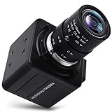 Svpro 4K Ultra HD Webcam 2.8-12mm Varifokalobjektiv USB Mini-Webkamera 3840x2160@30fps Optischer Zoom…