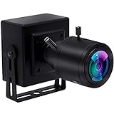 ELP 5 Megapixel Business Webkamera,2,8-12mm Vario Objektiv,USB Computer Zoom Webcam,Weitwinkel,Plug…
