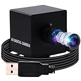 ELP Webcam 4K,Ultra HD Weitwinkel 30fps PC Web Kamera mit 170 Grad Objektiv, IMX317 Sensor Mini UVC…