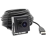 ELP 0.01Lux USB Kamera mit Weitwinkel 170 Grad Fisheye Objektiv,1,3MP Low Illumination Webcam 960P Mini…