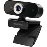 LogiLink UA0368 Webcam (HD, USB, Clip-on Befestigung, Plug and Play, Skype, Google Meet, FaceTime)