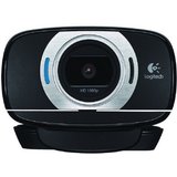 Logitech C615 HD Webcam Mikrofon Blitz Belichtungsanpassung Full-HD Schwarz Webcam