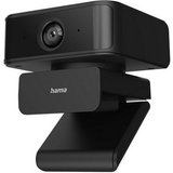 Hama Full HD Streaming Webcam-Face Tracking-Mikrofon-Rauschunterdrückung Webcam (Zusatzfunktionen: 1/4…
