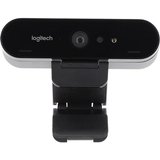 Logitech BRIO Full HD-Webcam (4K-Ultra-HD, 4K, 16MP, 30fps, 90° FOV, 5x Zoom)