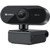 Sandberg Flex - Webcam - schwarz Full HD-Webcam