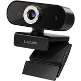 LogiLink UA0371 Pro Full-HD-USB 1080p mit Mikrofon Webcam