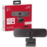 Speedlink AUDIVIS Videokonferenz Webcam Konferenz 100° Webcam (Für Video-Konferenz mit Mikrofon + Lautsprecher…