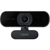 Rapoo XW180 Full HD-Webcam (USB Plug & Play, 1080p-Videoerlebnis, 80° Flexibel drehbar, Autofokus)