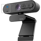 Hama PC Webcam für Laptop PC, Streaming, Chatten mit Mikrofon, Windows Mac Full HD-Webcam (Full HD,…