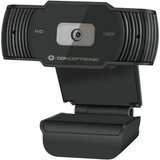 Conceptronic AMDIS 1080P Full HD Webcam mit Mikrofon Plug&Play USB 2.0 30 fps Webcam