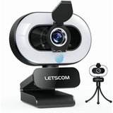 OKA 1080P Full HD Webcam mit 360° Drehung, USB Computer Kamera Full HD-Webcam (mit Mikrofon, T3601,…