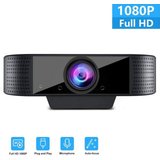 Daskoo Webcam Webkamera 30FPS FHD 1080p USB 2.0 Plug & Play, Full HD-Webcam (Mikrofon, mit Stativ für…