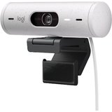 Logitech Brio 500 Full HD USB-C Webcam, Off-White