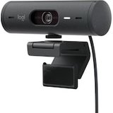 Logitech Brio 500 Full HD USB-C Webcam, Graphite