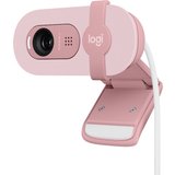 Logitech Brio 100 Full HD-Webcam Rosé - inkl. Beleuchtungskorrektur
